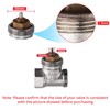Thermostatic Radiator Valve,Temperature Control Valves Thermostatic Valve Head Replacement TRV