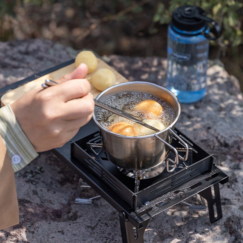 S369 Outdoor Stainless Steel Sierra Bowl 600ml Large Capacity Picnic