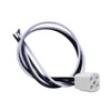 Ceramics 4-Pin G10Q Base Socket with Wires for FC8T9/DL Circline