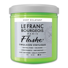 Lefranc & Bourgeois - Flashe Matte Artist's Color - 125ml Jar - Bright Green