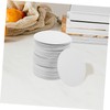 Ciieeo 100pcs Aluminum Foil Seals for Plastic Bottles Leakproof Jar