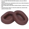 Replaceable Memory Foam Ear Pad Headphone Cover Fit for ATHMSR7