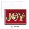 Texas Joy to the World Christmas Card with Recipe