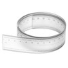 PATIKIL Film Flexible Ruler 100cm 0.1mm Scale with R Angle