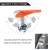 TOOENJOY Universal Foldable Car Door Step Latch Hook Mini Pedal
