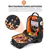 Tool Bag Backpack, HVAC Heavy Duty Construction Tools Backpack for