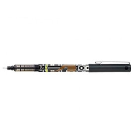 Pilot V5 Liquid Ink Rollerball Pens 0.5mm Tip - Mika Design - Black Ink (Pack of 3 Supplied Loose)