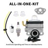 KELKONG 753-05251 Carburetor for Ryobi RY252CS RY253SS String Trimmer Compatible