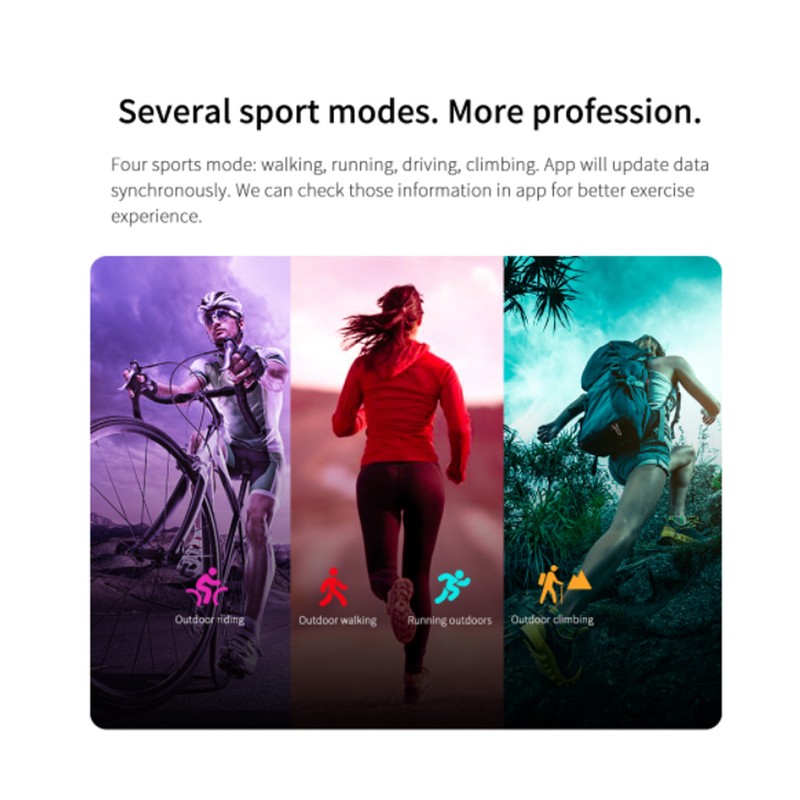 Waterproof Rate Monitoring Sports Step Watch Bracelet Bluetooth Smart Wristband