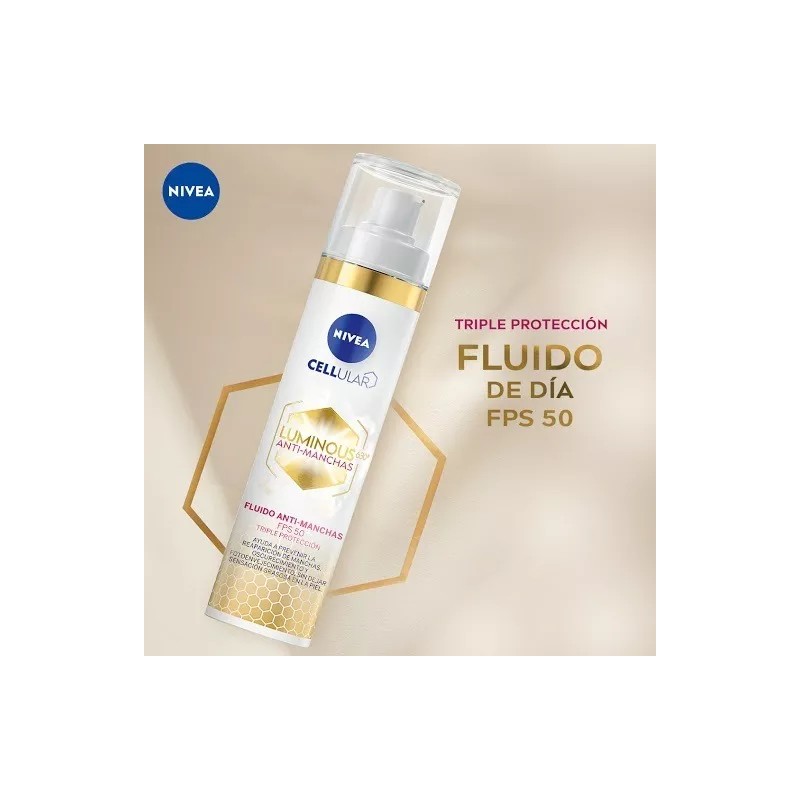 Nivea Fluido Facial Nivea Cellular Luminous630 Anti Manchas Fps50