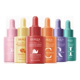 Bioaqua Kit 6 Serums Niacinamida Retinol Hialuronico Etc