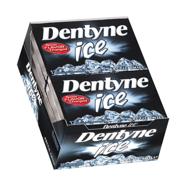 Dentyne Ice Artic Chill, 12-Count Package (pack of 12)
