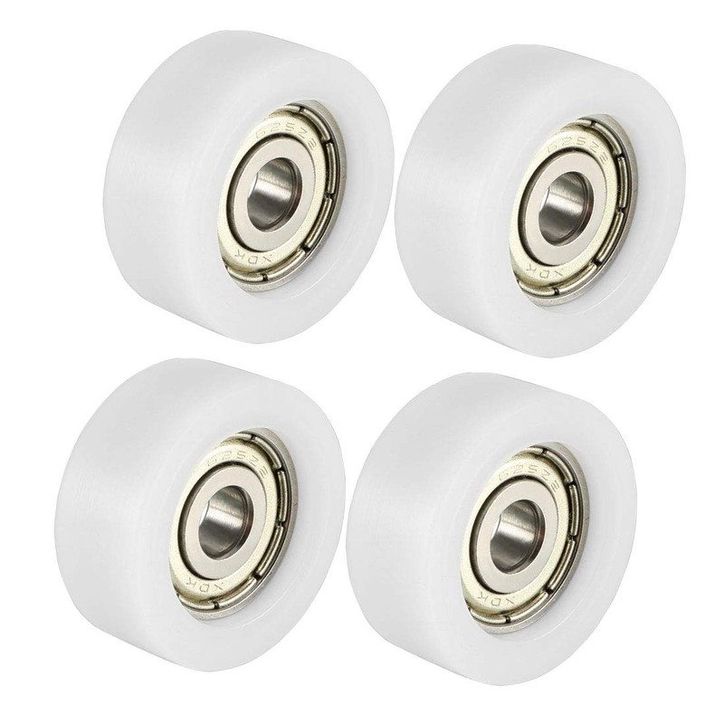 sourcing map Bearing Rollers Ball Bearings Steering Wheel Pulley Wheels