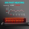 MiroPure Ionic Hair Straightening Straightener Brush Comb 30s Fast Heating