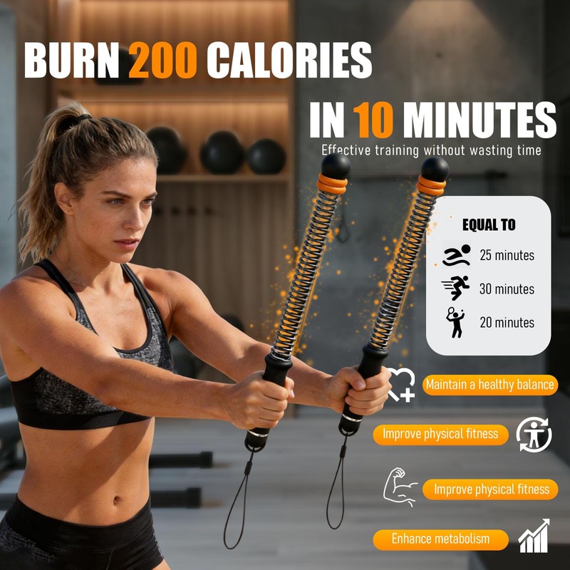 2026 New Ropeless Battle Ropes Adjustable Weight - Weighted Cordless