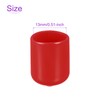 DMiotech 20 Pack 1/2" ID Red Screw Thread Protectors Rubber