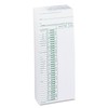 Acroprint 09-6103-080 Time Card for ATT310 Time Recorder, Pack of
