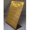 Black Nail Art Designs 50 Slot Nail Tips Display Board