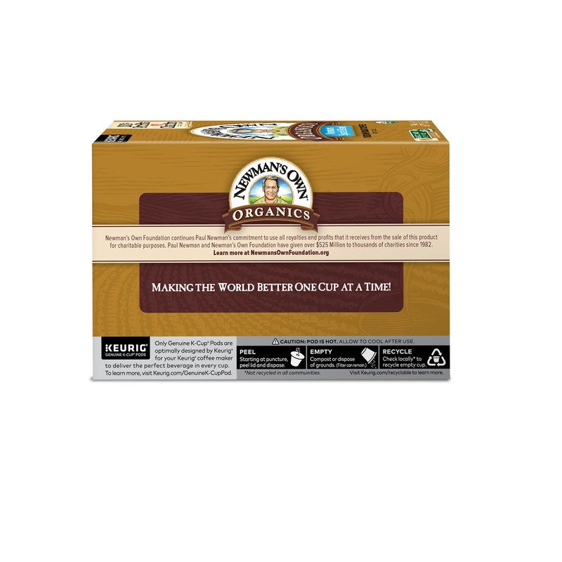 Newman's Own Organics Special Blend Keurig Single-Serve K-Cup Pods, Medium