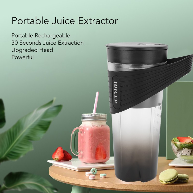Portable Blender Waterproof USB Rechargeable Electric Fruit Mixer Shake Blender