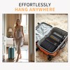 Aucovely Suitcase Organizer Travel Bags Organizer for Luggage Compression Hanging