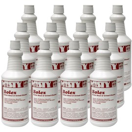 MISTY Bolex Toilet Bowl Cleaner and Urinal Cleaner- 32 oz (Case of 12) - 1038799 - Concentrated Formula to Give a Powerful Cleaning for Pristine Bathrooms Every Time