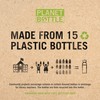 BUILT Planet Bottle, Eco Water Bottle, Recycled from 15 Plastic