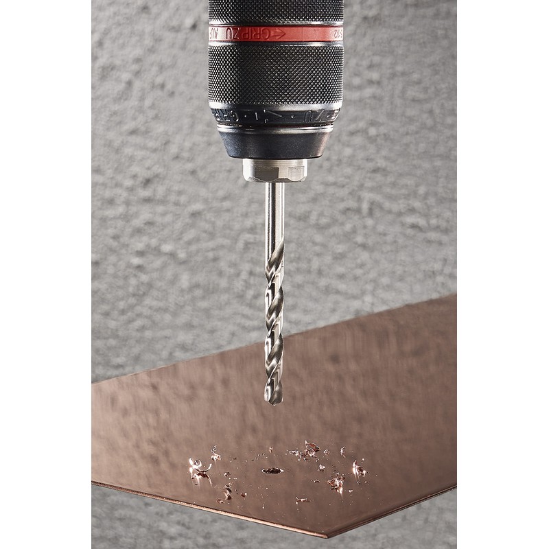 wolfcraft HSS Metal Drill Bit Set, 13 Pcs., Ground I