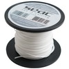 SEAC Unisex's Dyneema for Spearfishing, 50 mt, Waxed White, Ø1.1mm