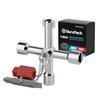 DURATECH 4 Way Sillcock Key with Bit, Multi-functional Water Key,