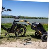 WOONEKY Mountain Bike Trailer Attachment Bike Coupler Hitch for Camping