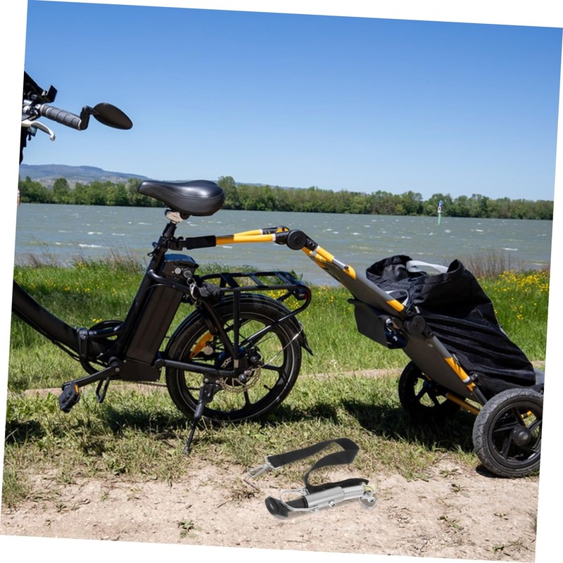 WOONEKY Mountain Bike Trailer Attachment Bike Coupler Hitch for Camping
