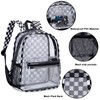 Clear Mini Backpack Stadium Approved 12x12x6 Small Transparent Backpacks Plastic