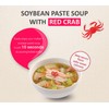 Korean Instant Cabbage & Red Crab Soybean Freeze-Dried Soup 10