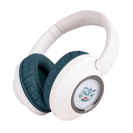 XuanGui - Auriculares Bluetooth sobre la oreja, inalámbricos con micrófono, luces LED, ranura micro SD/TF, FM, auriculares plegables ligeros para viajes a casa, verde NX500M