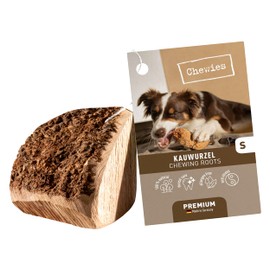Chewies Kauwurzel für Hunde aus Baumheide Wurzel - 100 % natürliches Hunde-Spielzeug risikoarm & langlebig: Für Hunde bis 10 kg Körpergewicht, S (1er Pack)