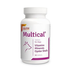 Multical 90 tablets Vitamins Minerals Calcium from Oyster Shell Particularly Pregnant and Nursing Dogs