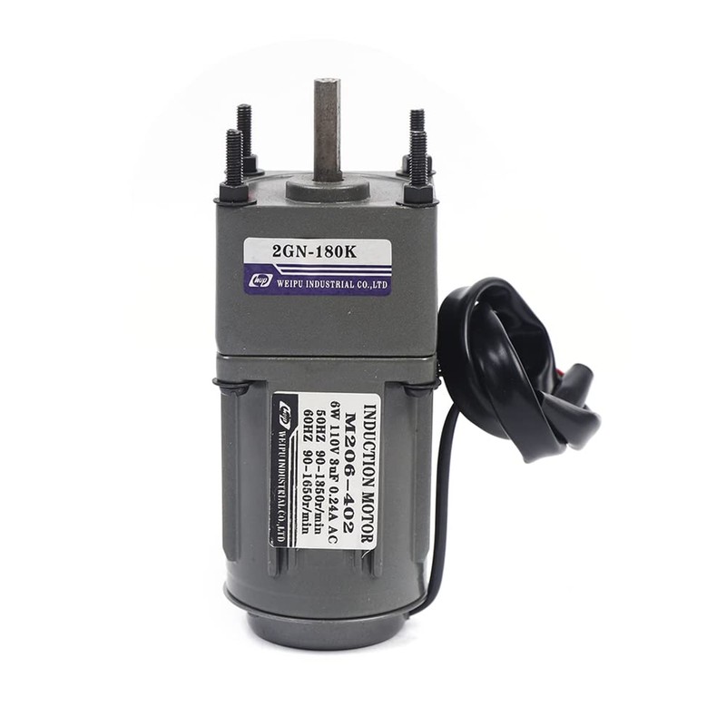 110V AC Gear Motor with Speed Controller, Variable Speed Gear