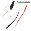 2PCS 4mm Spoon Power Probe Accessories Back Probe Test Lead