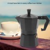 Stovetop Moka Pot Italian Hand Brewed Coffee Maker Aluminum Alloy