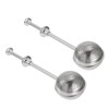 Ciieeo 1 Set Retractable Stainless Steel Tea Infuser Spice Filter