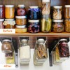 lopeztek Mason Jar Organizer, Canning Rack for 4 8 12