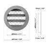 3'' Vent Cover - Round Soffit Vent - Aluminum Air