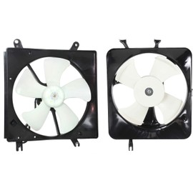 Radiator and A/C Condenser Fan for 1994-1998 Acura Integra RS 4 Cyl 1.8L