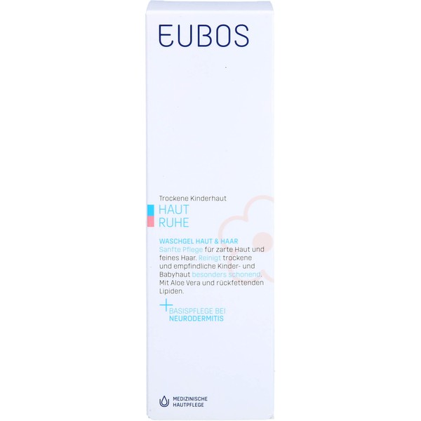 EUBOS Kinder Haut Ruhe Waschgel, 125 ml Gel