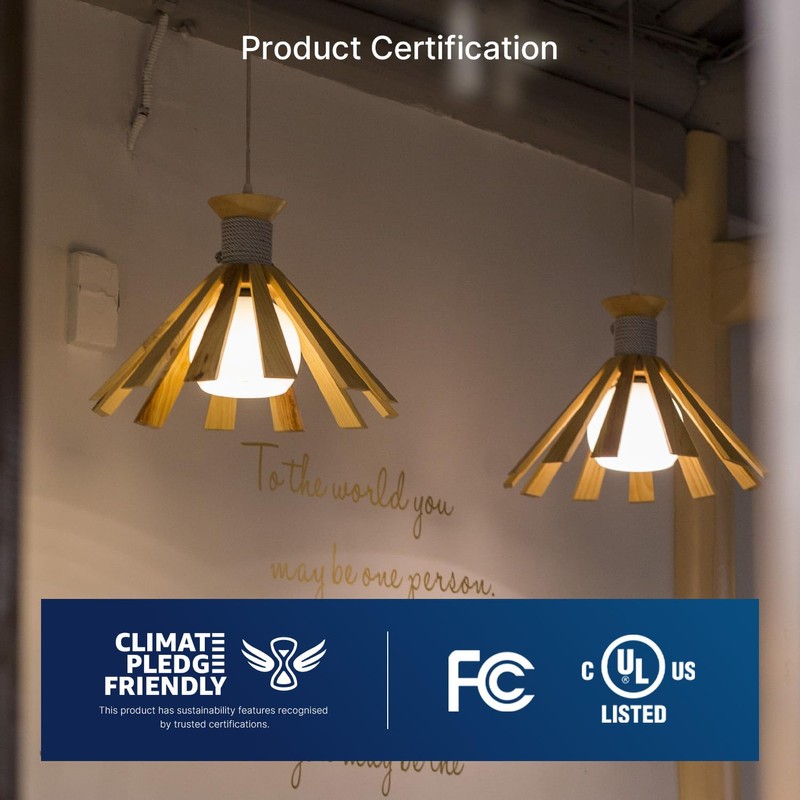 FLSNT Dimmable LED Candelabra Light Bulbs 60W Equivalent E26 Base,