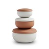Beso Vida Silicone Bowl Set of 3 with Lids –