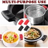 2 Pairs Silicone Assist Hot Handle Holder, Heat Resistant Potholder