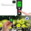 Hilitand Digital Soil Thermometer Soil EC Meter Ground Temperature EC