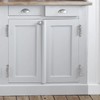 12 Pack 1/2 inch Overlay Semi Partial Wrap Around Cabinet